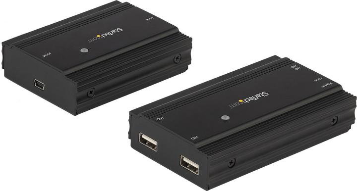 Image du produit StarTech com Hub USB 2.0 sur Câble Ethernet CAT5e/CAT6 Unique (RJ45) - 4 Ports - 100m - Concentrateu (USB-A, 4 Ports)