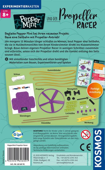 Immagine prodotto Kosmos Eliche di pepe e menta