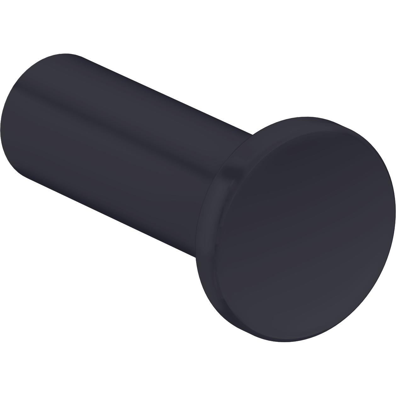 hansgrohe, Handtuchhalter + Handtuchhaken, Handtuchhaken AXOR Universal Circular mattschwarz
