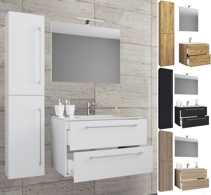 Actual product image VCM 4-tlg. Waschplatz Waschtisch Badinos SP