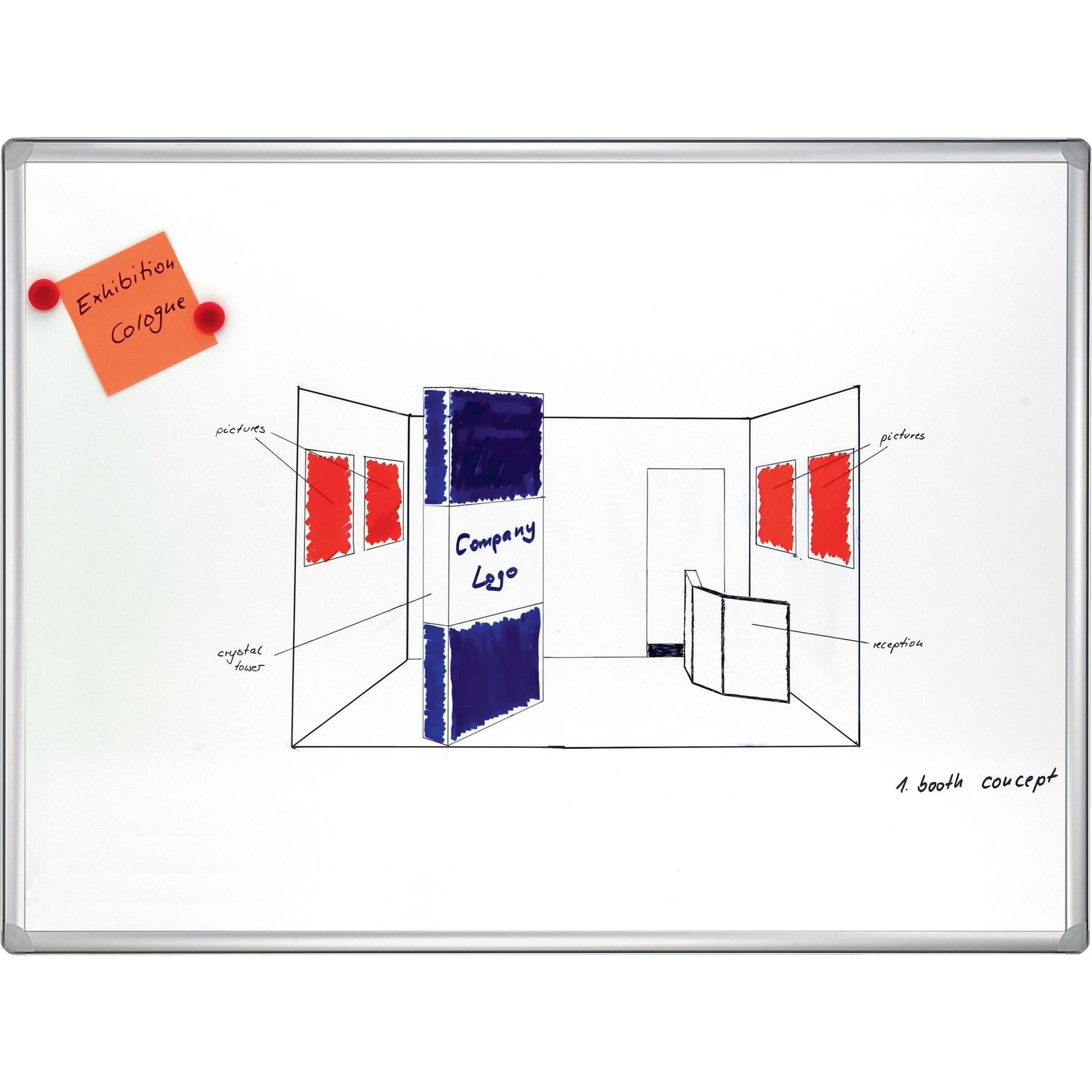 Thumbnail - Franken, Präsentationstafel, Whiteboard PRO Emaille (180 x 120 cm)