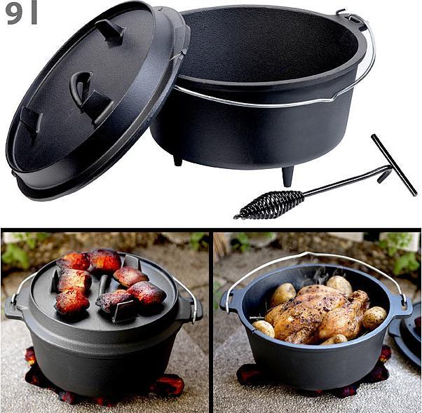 Actual product image Rosenstein & Söhne Cast iron Dutch Oven