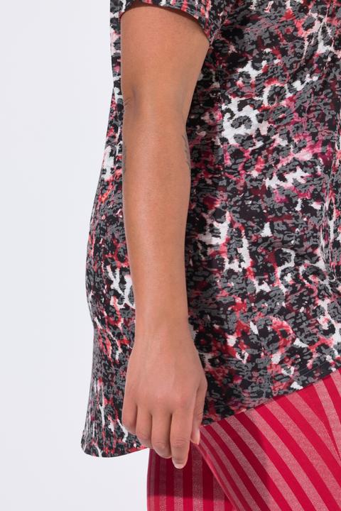 Immagine prodotto Angel of Style T-shirt dal taglio svasato con design leopardato e baci (50)