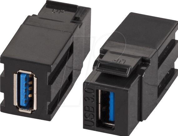 Produktbild Tecline EFB-Elektronik EFB Keystone Einbauadapter USB3.0 A (Keystone Modul)