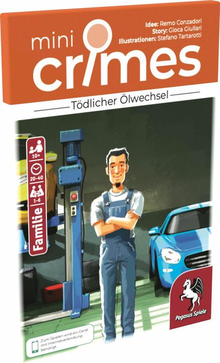 Pegasus MiniCrimes 2 - Case 3 (German, 1 - 6 Players)