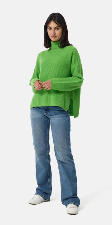 Immagine prodotto Cash-Mere Wolle Kaschmir Oversize Style Rollkragen Pullover (XS)