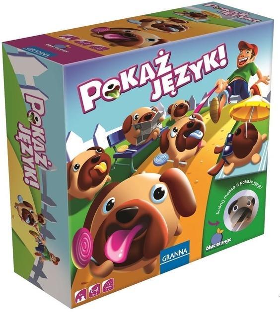 Actual product image Adamigo Show your tongue! Game for pre-school children 00446 GRANNA (German)