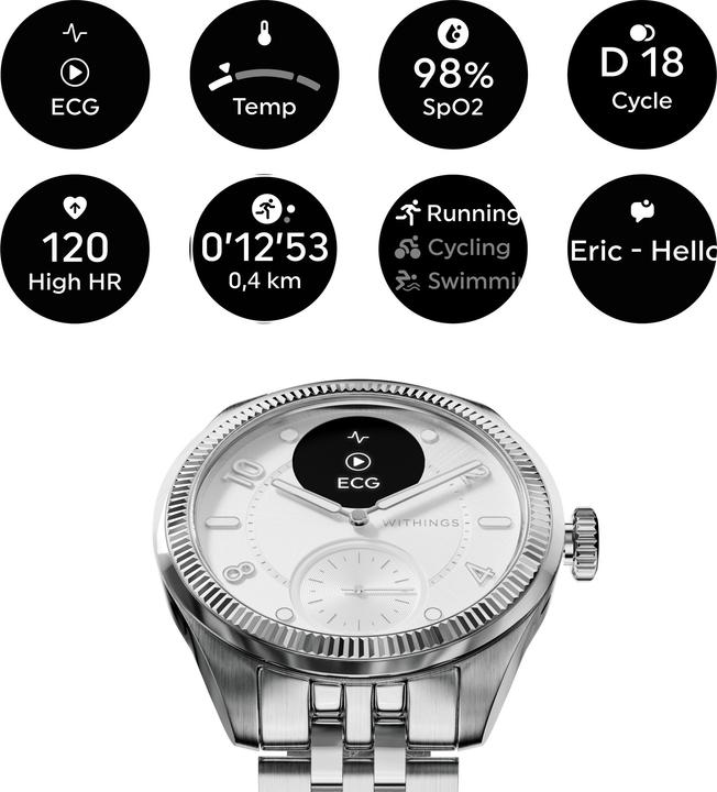 Actual product image Withings ScanWatch Nova Brilliant (39 mm)
