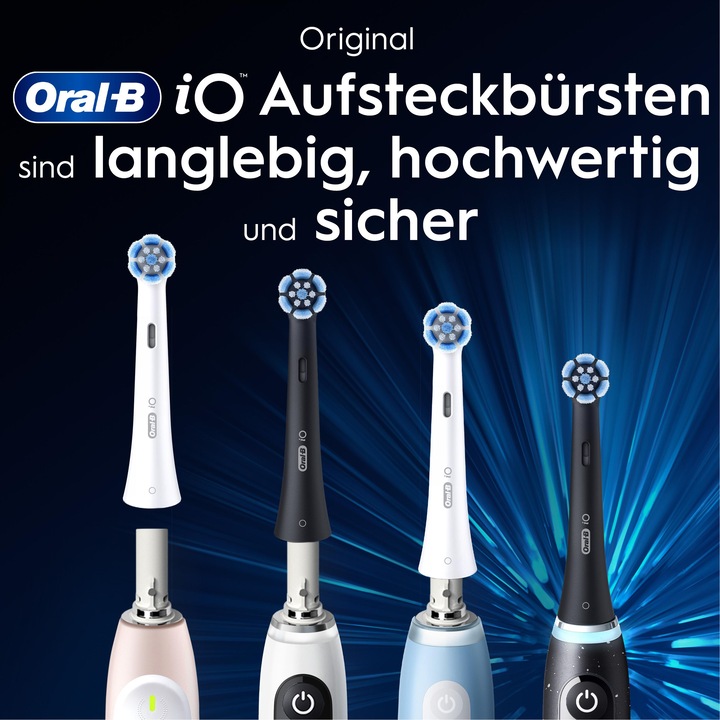 Produktbild Oral-B iO Sanfte Reinigung, Original Aufsteckbürsten (2 x)