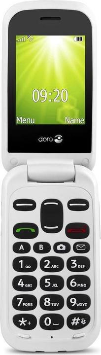 Actual product image Doro Easy Mobile D2404, balta (2.40", 3 Mpx)