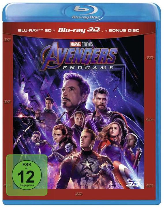 Produktbild Disney Interactive Studios Avengers: Endgame 3D BD (3D / 2D) (Blu-ray, 2019)