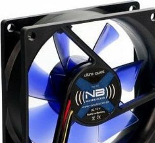 Produktbild Noiseblocker NB-BlackSilentFAn X-2 (80 mm, 2 x)