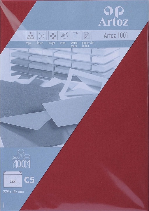 Produktbild Artoz Kuverts 1001 (C5, 5 x)