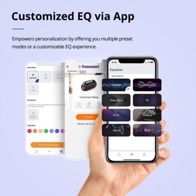 Actual product image Tronsmart Bang (24 h, Rechargeable battery operated)