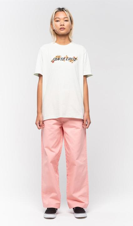 Actual product image Santa Cruz Poppy Strip T-Shirt (S)