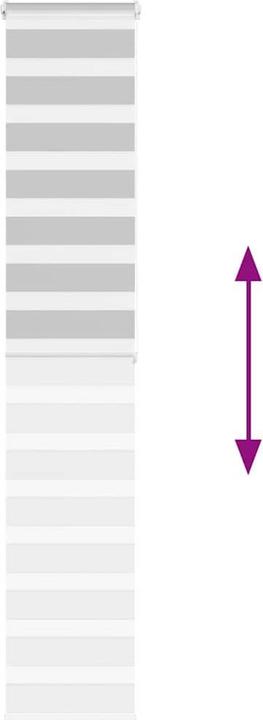 Produktbild vidaXL Zebra-Jalousie (45 x 200 cm)