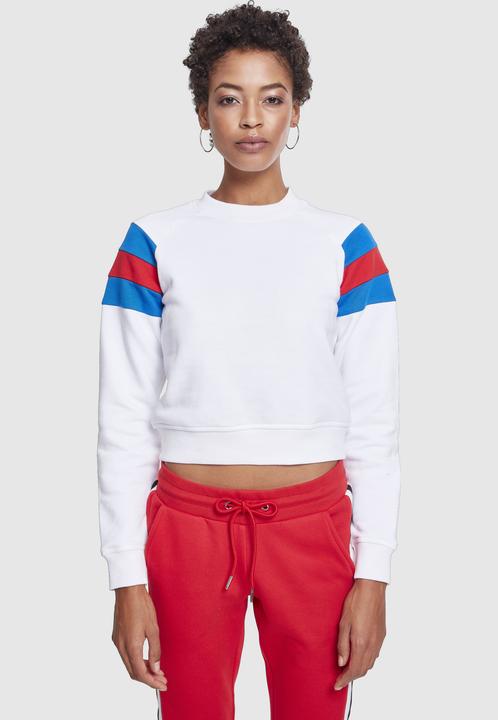 Produktbild Urban Classics Ladies Sleeve Stripe Crew (XL)