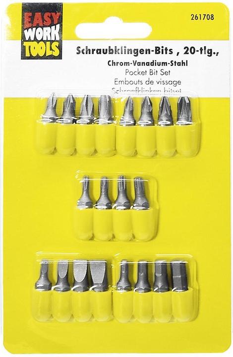 Immagine prodotto Easy Work Schraubklingenbitsatz (Chiave a brugola)