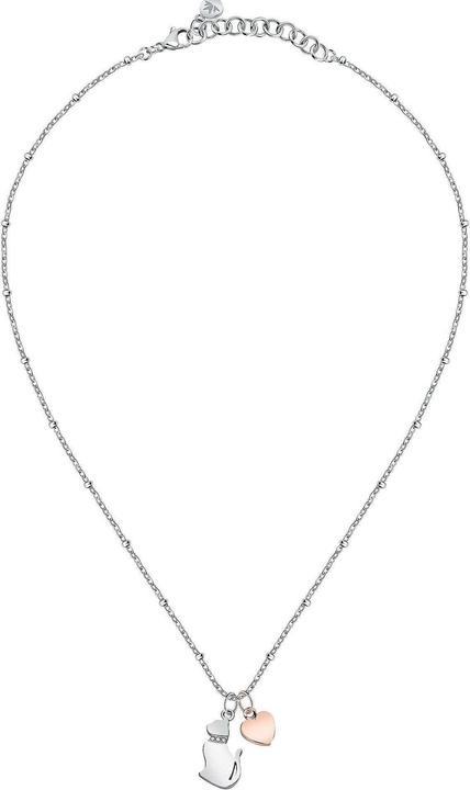 Immagine prodotto Morellato Incantevole collana bicolore Cat&Heart Mascotte SAVL05