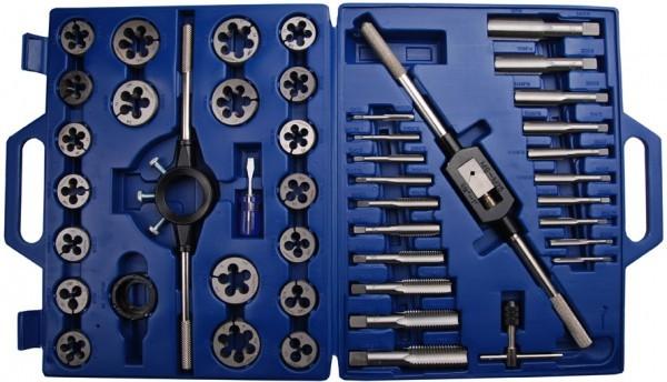 Actual product image BGS Jeu de tarauds en pouces 1/4" - 1" 45 pièces