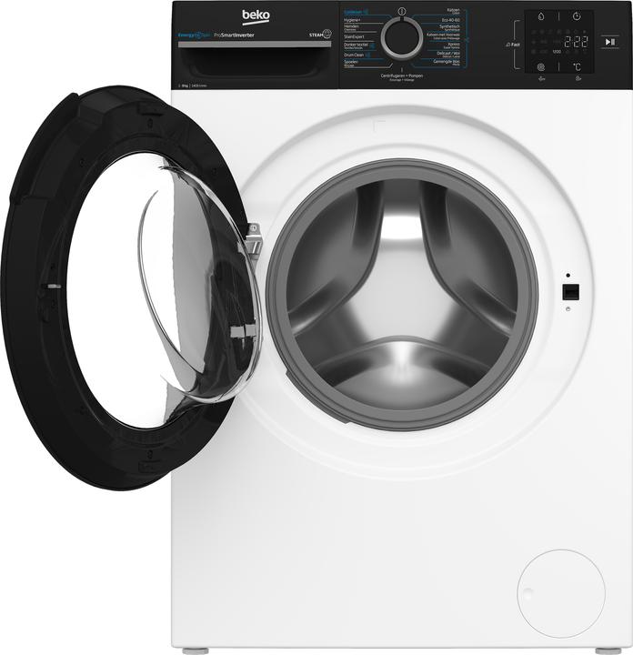 Actual product image Beko BM3WFT3841B SteamCure (457100004800) (8 kg, Left)