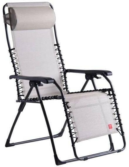 Image du produit Fiam Relaxsessel Movida 129 Tx Gestell Metall / Tex. Anthr./Ecru (66 cm)
