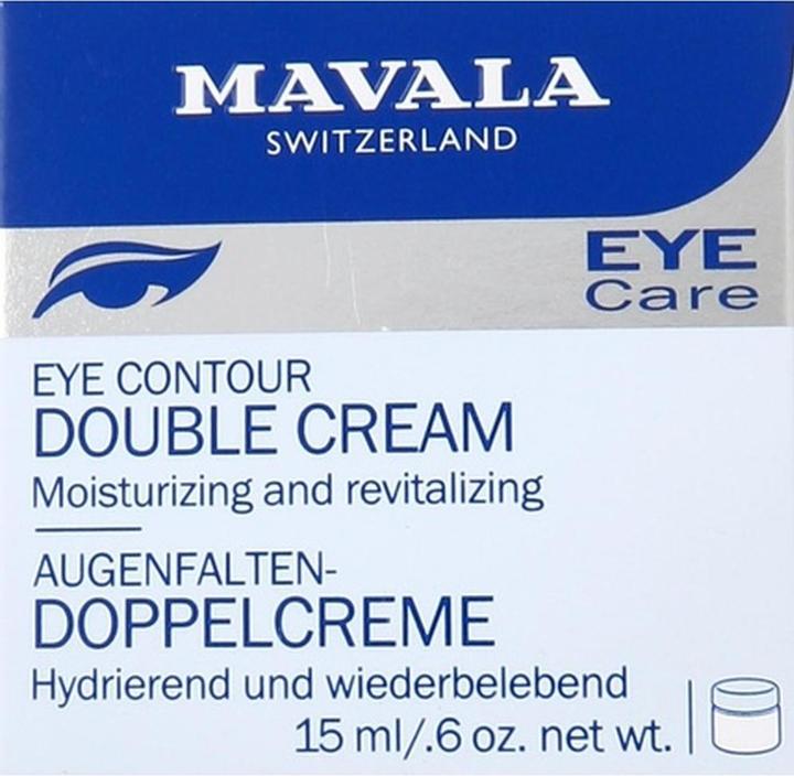 Image du produit Mavala double crème contour yeux (Crème pour les yeux, 15 ml, Jour + nuit)
