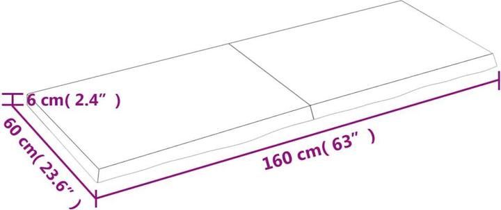 Immagine prodotto VidaXL Emerald (160 x 6 x 60 cm)