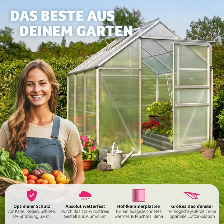 Produktbild tectake Gewächshaus