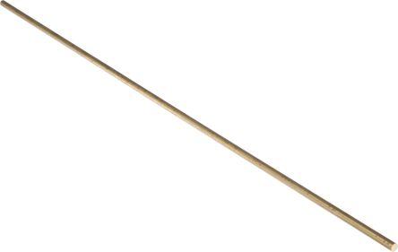 Actual product image Rs Pro Brass rod stock,500mm L 6mm dia