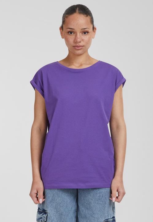 Actual product image Urban Classics Ladies Extended Shoulder Tee (M)