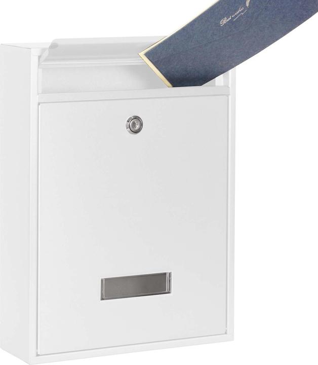 Image du produit Wiltec Boite aux lettres murale Courrier Revêtement par poudre V1