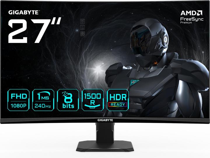 Gigabyte GS27FC2 (1920 x 1080 pixels, 27")