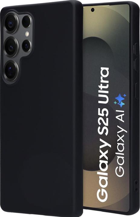 Image du produit Mobiparts Silicone Cover Samsung Galaxy S25 Ultra Black (Samsung Galaxy S25 Ultra)