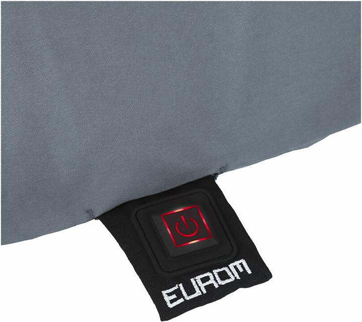 Actual product image Eurom Warmigo heat pad incl. 20,000 mAh power bank, grey (45 x 45 cm)