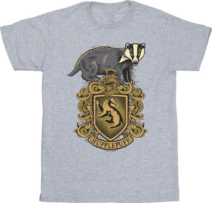 Image du produit - T-shirt HUFFLEPUFF SKETCH CREST - Homme (5XL)