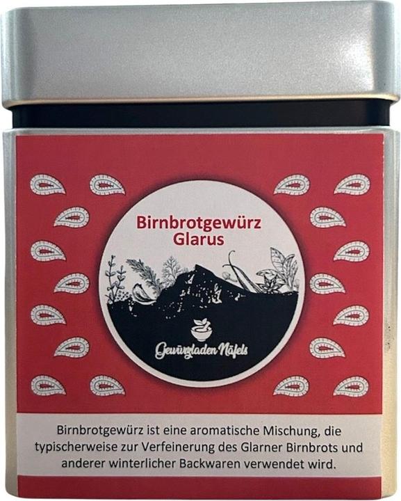 Produktbild Gewürzladen Näfels Birnbrotgewürz Glarus in der Box (350 g)