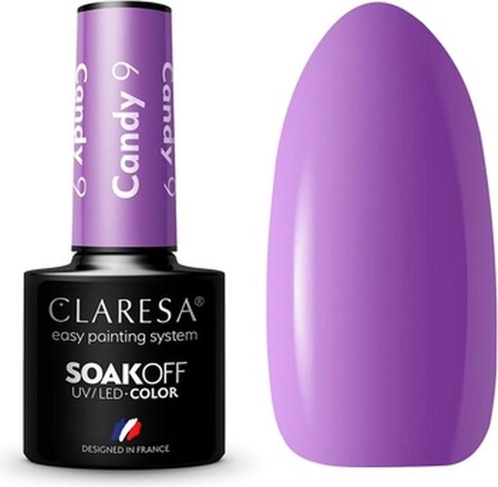 Immagine prodotto Claresa 9 Candy Smalto UV 5ml (Rosa, Smalto)