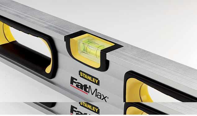Actual product image Stanley FatMax spirit level II (60 cm, magnetic, 1 horizontal/2 vertical spirit levels, hollow profile (60 cm)