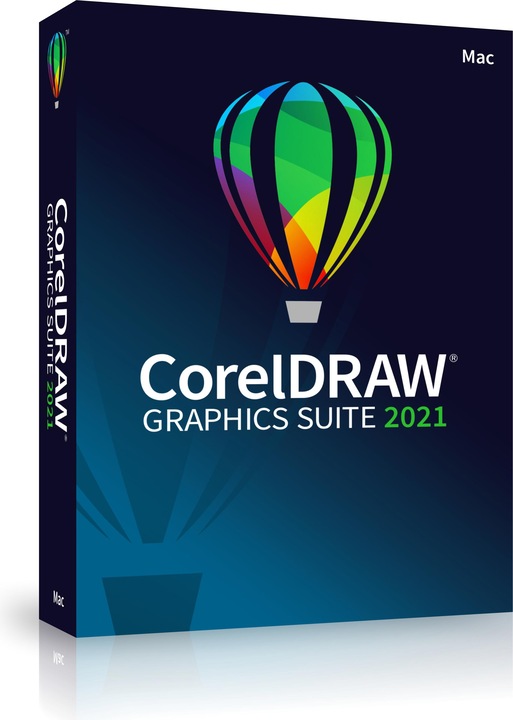 Immagine prodotto Corel Draw Graphics Suite 2021 Box, versione completa, MAC (1 Utente, Senza limiti)