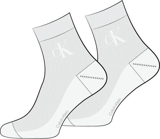 Produktbild Calvin Klein Sommer Mesh Socken (2er Pack, One Size)