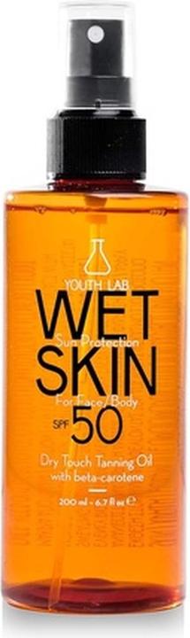 Youth lab. Wet Skin Sun Protection SPF 50 (Sonnenöl, SPF 50, 200 ml)
