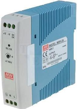 Produktbild Moxa Hutschienen-Netzteil Din-Rail MDR-20-15 15 V/DC 1.34 A 20 W 1 x