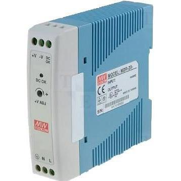 Moxa DIN-RAIL 24VDC FORSYNING, -20, Netzwerkadapter