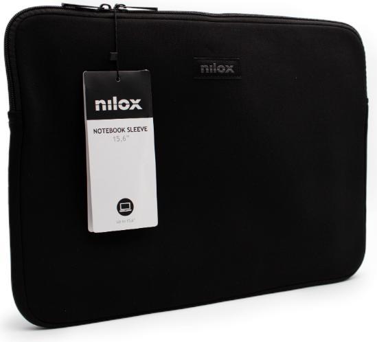 Produktbild Nilox SLEEVE LAPTOP 15.6" BLACK NXF1501 (15.60", Universal)
