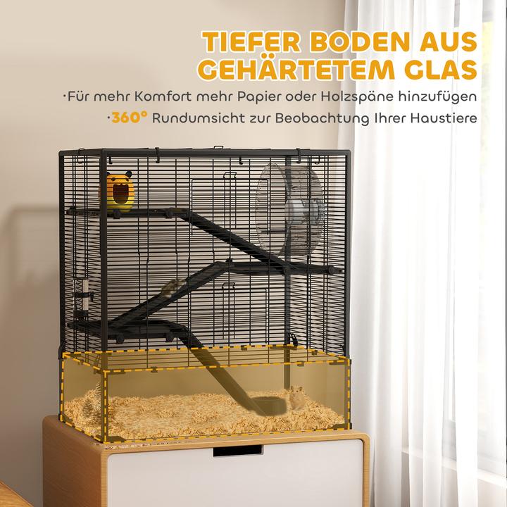 Produktbild PawHut Zwerghamster-Käfig