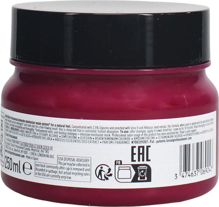 Produktbild L'Oréal Professionnel LÂ'OrÃ©al Professionnel - Curl Expression Intensive Moisturizing ( Professional Mask) 250 ml (250 ml)