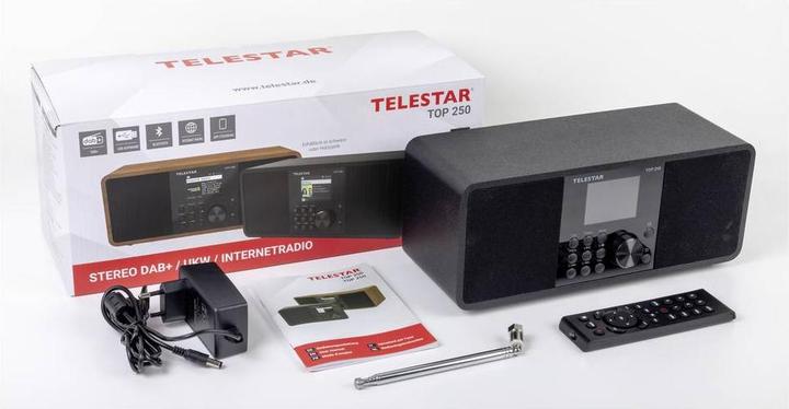 Produktbild Telestar TOP 250 (DAB+, FM, Internetradio, Bluetooth, WLAN)