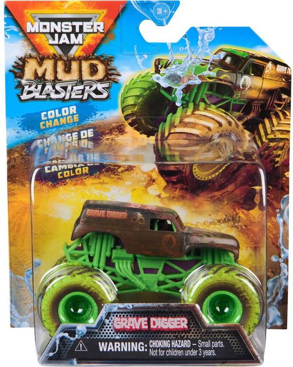 Monster Jam - 1:64 Mud Blasters - Grave Digger