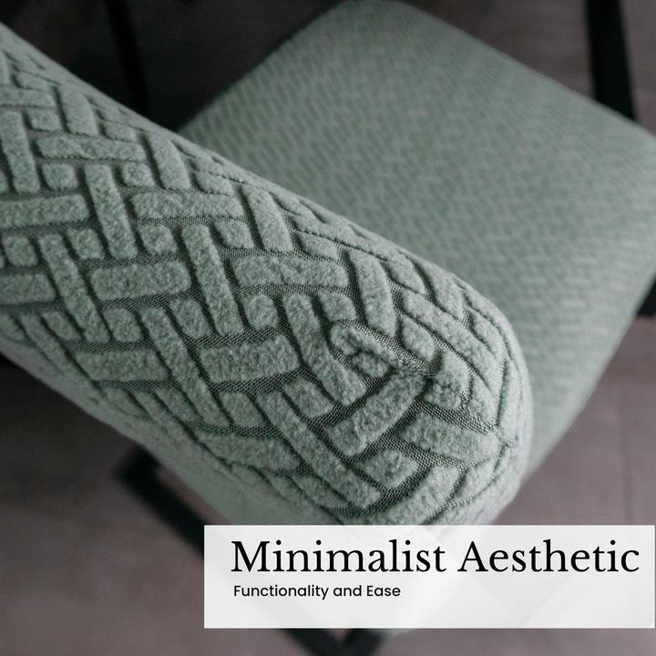 Actual product image Intirilife 2x Elastischer Stuhlhusse Stuhlüberzug Gemustert